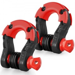 3/4″ D-Ring Shackle, 2 Pack Alloy Steel Shackles 66139 lbs (30 Ton) Break St…