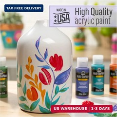 FolkArt Multi-Surface Paint in Assorted Colors (2 oz), 2930, Eggplant