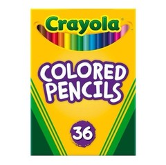 Crayola 68-4036 Presharpened Colored Pencils Set – Multicoloured, 36 Pieces