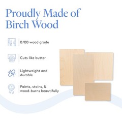 Baltic Birch Plywood, 12 mm 1/2 x 18 x 24 Inch, B/BB Grade Sheets| Woodpeckers