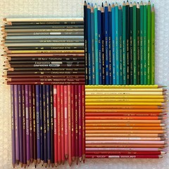 81 Berol Prismacolor Colored Pencil 1990s Canadiana & Laurentien Rainbow Art Set