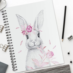 5.5″X8.5″ Sketch Book | 100 Sheets (68 Lb/100Gsm) Sketchbook| Acid Free Drawing