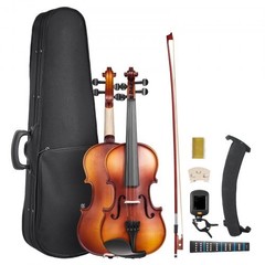 Violin 3/4 Size for Adults, Violin Fiddle Set for Beginners Student with Har…