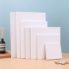 Canvas Panel Drawing Boards for Painting Oil & Acrylic Paints Square Blank Canva
