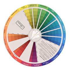 Color Circle Artist Color Wheel Colour Mixing Wheel Creative Color Wheel