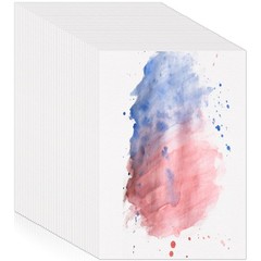 Watercolor Paper 120 Sheets 4 x 6 Inch 140 lb/300 GSM Cold Press White