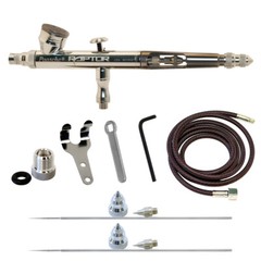 Paasche RG-3AS (Formerly RG-3S) Raptor Airbrush Set w/3 Heads (.25, .38 & .66mm)