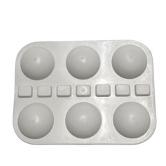 5 Pieces Paint Tray Palette Plastic for Kid Adult Student Acrylic Oil Watercolor