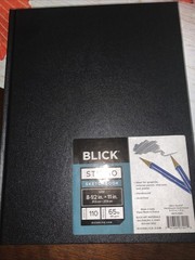Blick Hardcover Sketchbooks, 8.5″ x 11″ New Out Of Package