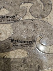 Staedtler Flexible Curve Ruler 24 Inches + French Curves And More Drafting Lot