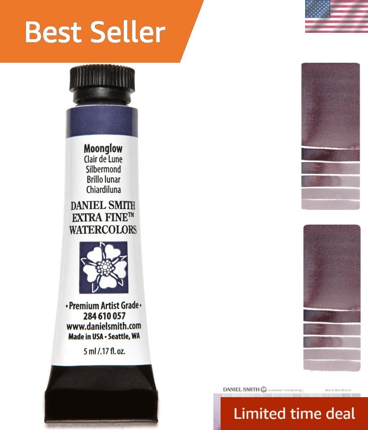 Extra Fine Watercolors Tube, 5ml, Moonglow, 0.17 Fl Oz Pack of 1