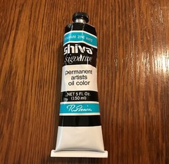 Shiva Signature Oil Titanium Zinc White Artist’s Paint 5oz Tube in Original Box