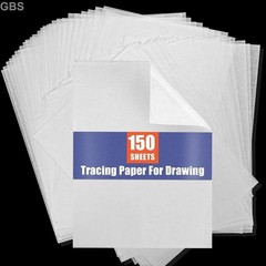 Tracing Paper for Drawing Trace Paper -psler 150 Sheets White Translucent Traci