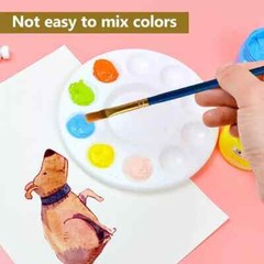Miniature Paint Brushes Small Detail Art Paint Brush with Set 10Pcs with Palette