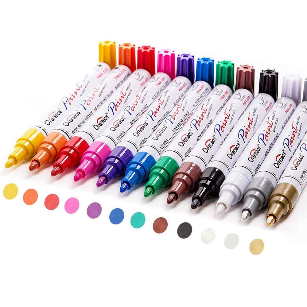TFIVE Paint Pens Paint Markers on Almost Anything Never Fade Quick Dry and Pe…
