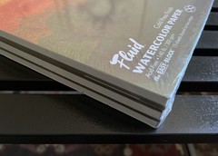 Fluid EASY-BLOCK Watercolor Paper Pad Cold Press 9 x 12 in 140 lb