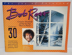 Vintage Bob Ross Joy Of Painting Volume 30 Oil Painting Instruction Book 1994