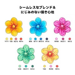Ohuhu illustration Marker Pen 320 Colors Brush & Fine Honolulu Series B