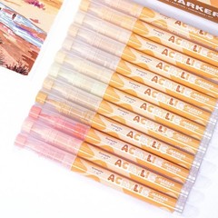 24 Skin Tone Acrylic Paint Art Markers – 1 Pack – 24 Colors – SkinTone
