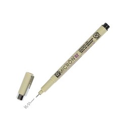 XSDK02-49 Sakura Pigma Micron 02 Marker Pen, 0.30mm Tip, Black, Box of 12