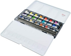 Modern Professional Watercolor Paint Set, 21 Water Color of 2.5 Ml, Non-Toxic Pa