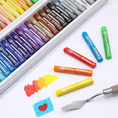 Oil Pastels Set of 50 Colors (8 X 60 Mm), Soft Oil Pastels for Art Painting, Dra