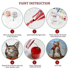 Eiazuiks Paint by Number for Adults. Christmas Paint by Numbers for Adults Begin