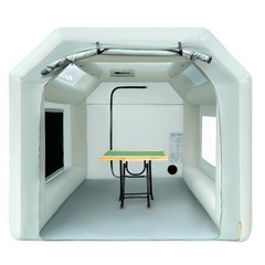 Inflatable Paint Booth 10.8×8.2×7.2Ft Portable Blower Air Filter OZIS System