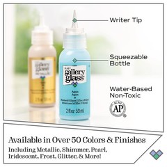 Gallery Glass Window Acrylic Craft Paint 2 Fl Oz (Pack of 18), Best Sellers