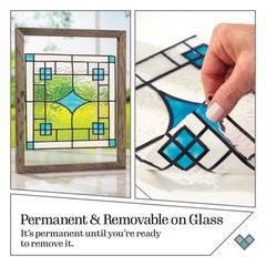 Plaid Window Color Beginner Set (2-Ounce), (8-Pack)