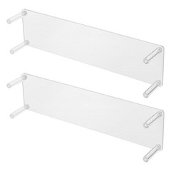2Pcs Durable Clear Acrylic Hand Rest Bridge for Painting and Detailed Sketching