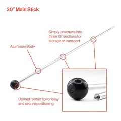 Mahl Stick Artist Hand Rest for Painting – 30″ Aluminum Painter Hand Rest Too…
