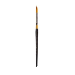 Premium Original Gold 9000-10 Round Series Artist Brush, Golden Taklon Synthe…