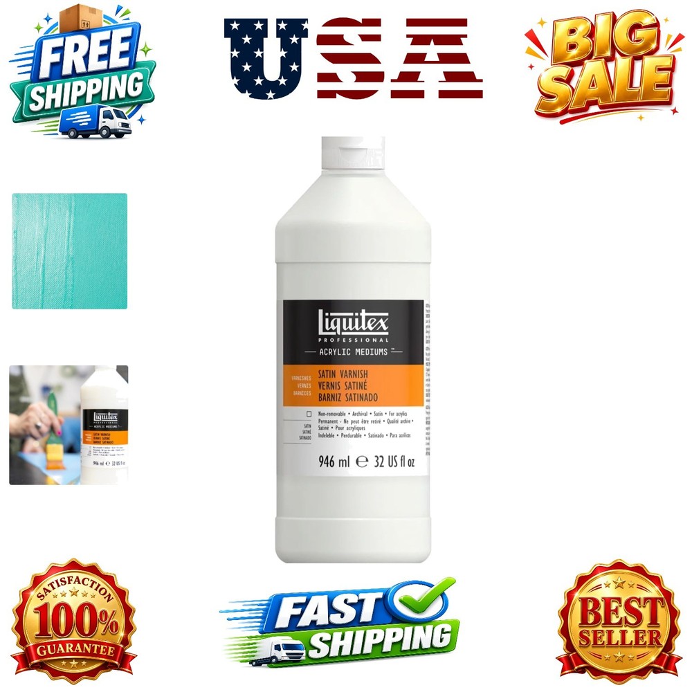 Professional Satin Varnish, 946ml 32-oz