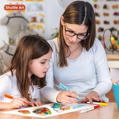 Fine Point 24-Color Permanent Marker Set – Safe & Quick-Drying for All Surfaces