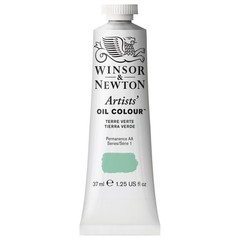 Winsor & Newton Artists’ Oil Color, 37ml 1.25 Fl Oz (Pack of 1), Terre Verte