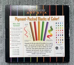 Prismacolor Art Stix Woodless Colored Pencils 36 New Open Box Made in USA