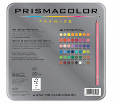 NEW! 48 Prismacolor Premier Soft Core Colored Pencils Pencil Drawing Art Set