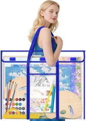 30 x 24 Inch Art Portfolio Case, Portfolio Folder for Artwork, Posters Storage B