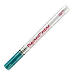 200-73 Marvy DecoColor Opaque Paint Marker, Fine Tip, Teal, Pack of 1