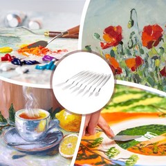 19mm HM#5 Painting Palette Knife Stainless Steel Spatula Metal Handle