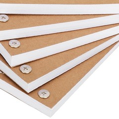 5x Flip Book Kit Separate Hand Painted Books Screws Set Children Painting To SET