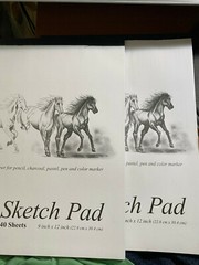 80 sheets SKETCH PAD 9×12 Sketchbook Premium Quality Drawing Art Paper Book NEW@