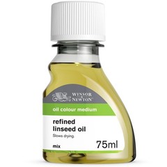 Winsor & Newton Refined Linseed 2.53 Fl Oz (Pack of 1), Oil