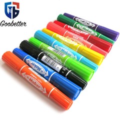 Oil-Based Paint Marker Waterproof 10 Colours Pen For Rubber Wood Plastic Glass