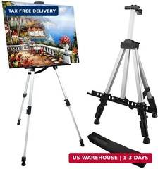 Art Easel Stand for Painting and Sign – RRFTOK 17 to 66 Inch Adjustable Aluminum