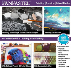 Panpastel Artist Pastels by GOLDEN, Painting Set, 10 Color, Professional Artist