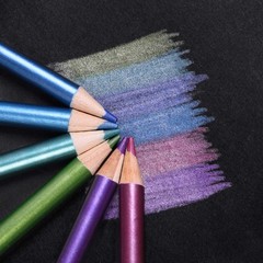 10Pcs Metallic Colored Pencils Set, Oil Based Drawing Pencils, Presharpened W…