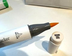Rare Ohuhu 9 Japanese Traditional Colors Copic Mixed Set 76pcs No Case