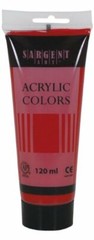 Sargent Art 23-0335 120Ml Tube Acrylic Paint, Naptholene Carmin